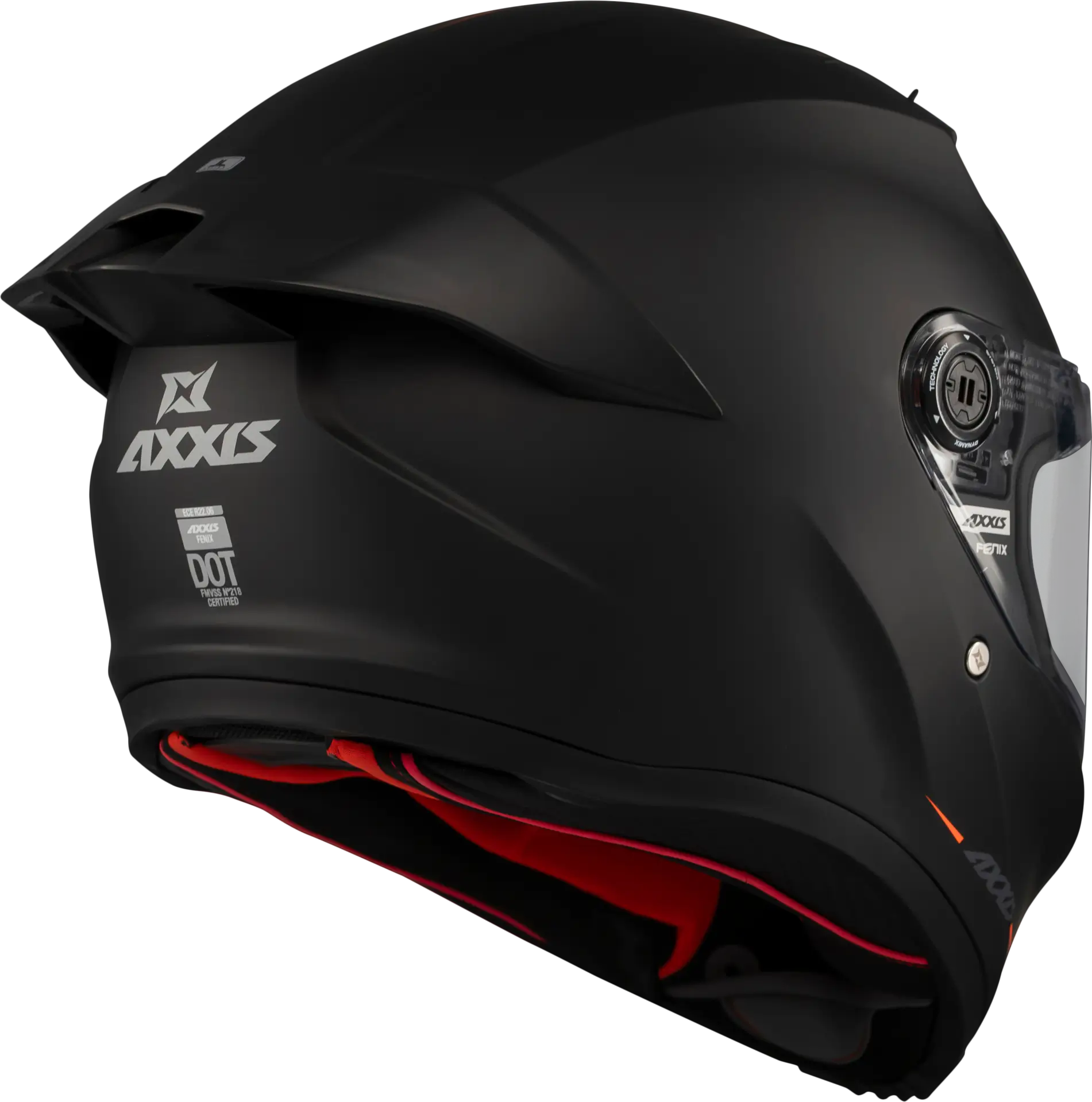 AXXIS FENIX MAT SİYAH KASK
